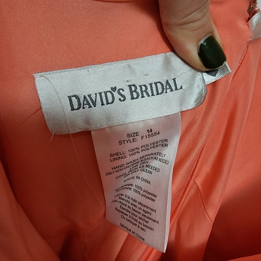 David's Bridal Dress
